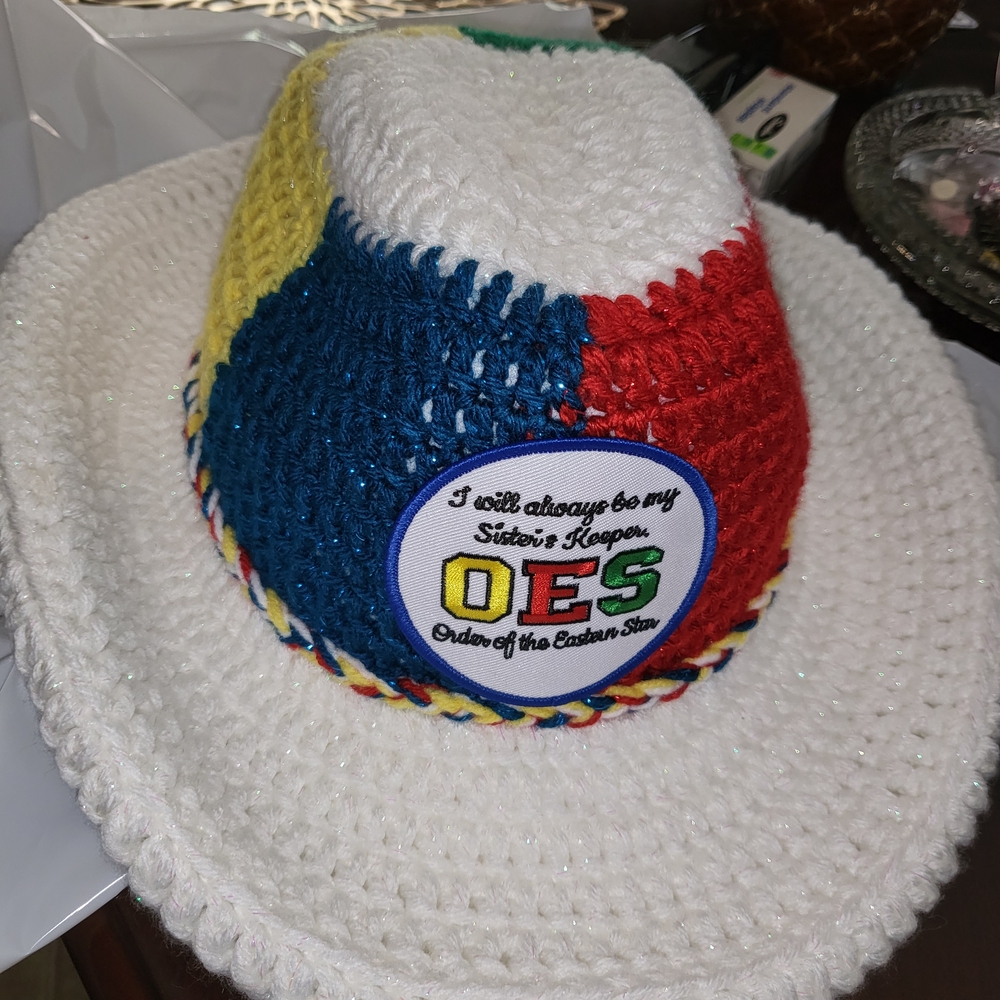 Colorful Crochet OES Hat